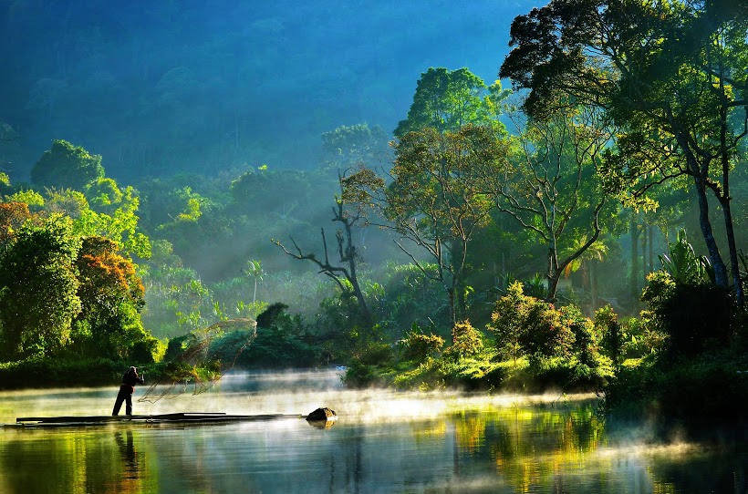 Morning bliss–Situ Gunung Lake, Indonesia