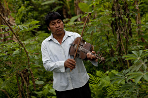  jungle violin man bolivia