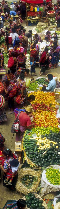 12 July 2005, Guatemala - Market scene.