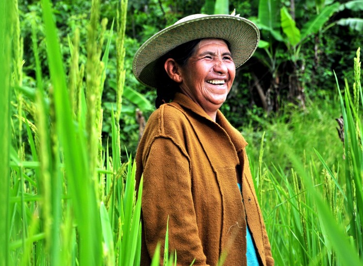 Programs that seek to engage women in agriculture and food security initiatives must clearly articulate the desired outcomes for the program overall, for women in particular, and how precisely those outcomes will be achieved. Photo by Neil Palmer, from CIAT on Flickr.